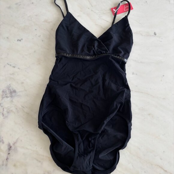 Lisa Curran Black One Piece Swimsuit - NWT - Picture 6 of 14